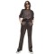 Γυναικείο βελουτέ πανταλόνι φόρμας animal print - DKNY DP6P3985