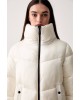 Γυναικείο εκρού καπιτονέ μπουφάν - DKNY DP6J9623 Γυναικείο εκρού καπιτονέ μπουφάν - DKNY DP6J9623