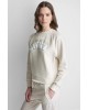 Γυναικείο εκρού φούτερ με λογότυπο - DKNY DP6T1755 Γυναικείο εκρού φούτερ με λογότυπο - DKNY DP6T1755