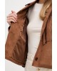 Γυναικείο καφέ σουέτ τζάκετ με κρόσσια - DKNY DJ6J6238 Γυναικείο καφέ σουέτ τζάκετ με κρόσσια - DKNY DJ6J6238