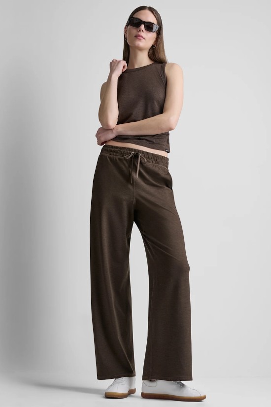 Γυναικείο καφέ παντελόνι φόρμας - DKNY DP6P3692