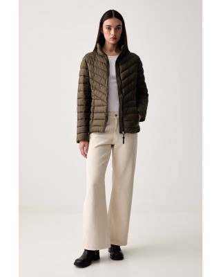 Γυναικείο λαδί καπιτονέ μπουφάν - DKNY DLEMPY44