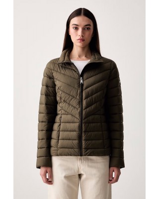 Γυναικείο λαδί καπιτονέ μπουφάν - DKNY DLEMPY44 Γυναικείο λαδί καπιτονέ μπουφάν - DKNY DLEMPY44