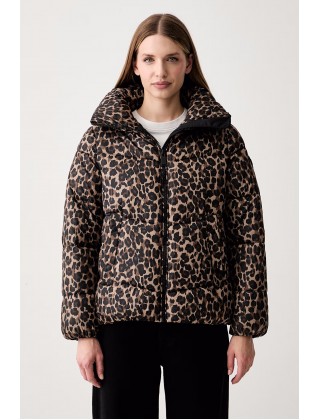 Γυναικείο λεοπάρ μπουφάν - DKNY DP6J9673