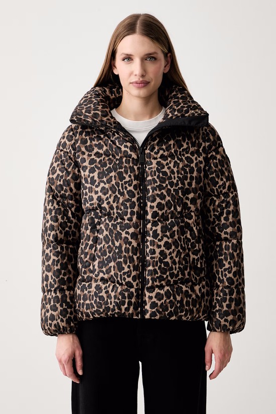 Γυναικείο λεοπάρ μπουφάν - DKNY DP6J9673 Γυναικείο λεοπάρ μπουφάν - DKNY DP6J9673