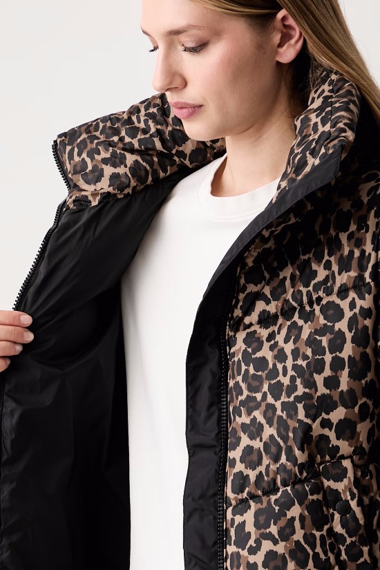 Γυναικείο λεοπάρ μπουφάν - DKNY DP6J9673 Γυναικείο λεοπάρ μπουφάν - DKNY DP6J9673