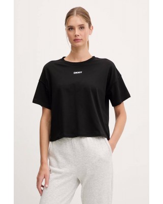 Γυναικείο μαύρο cropped top - DKNY DP6T1662 Γυναικείο μαύρο cropped top - DKNY DP6T1662