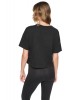 Γυναικεία cropped μπλούζα - DKNY Graffiti Rhinestone Logo DP6T1846 Γυναικεία cropped μπλούζα - DKNY Graffiti Rhinestone Logo DP6T1846