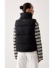 Γυναικείο μαύρο αμάνικο μπουφάν - DKNY DP6V3145 Γυναικείο μαύρο αμάνικο μπουφάν - DKNY DP6V3145