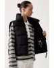 Γυναικείο μαύρο αμάνικο μπουφάν - DKNY DP6V3145 Γυναικείο μαύρο αμάνικο μπουφάν - DKNY DP6V3145