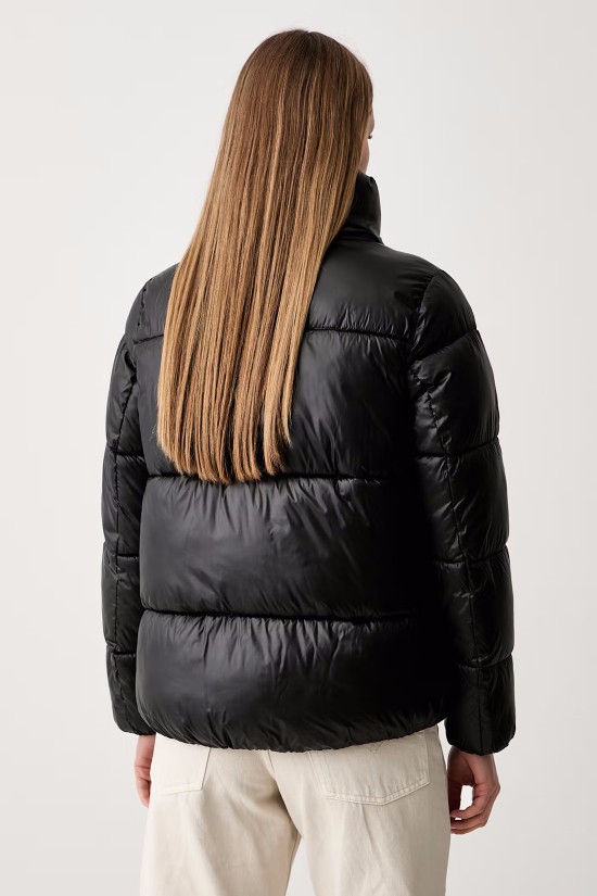 Γυναικείο μαύρο καπιτονέ μπουφάν - DKNY DP6J9623 Γυναικείο μαύρο καπιτονέ μπουφάν - DKNY DP6J9623