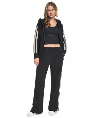 Γυναικείο μαύρο παντελόνι φόρμας - DKNY DP6P3936