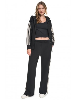 Γυναικείο μαύρο παντελόνι φόρμας - DKNY DP6P3936