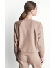 Γυναικείο καφέ φούτερ με λογότυπο - DKNY DP6T1755 Γυναικείο καφέ φούτερ με λογότυπο - DKNY DP6T1755