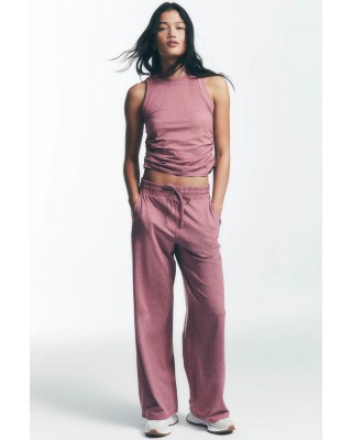 Γυναικείο ροζ παντελόνι φόρμας - DKNY DP6P3692