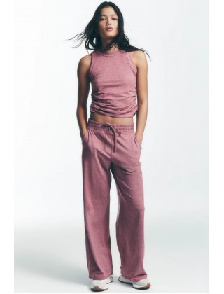 Γυναικείο ροζ παντελόνι φόρμας - DKNY DP6P3692