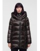 Γυναικείο σκούρο καφέ puffer μπουφάν - DKNY DLEMPU99 Fig Γυναικείο σκούρο καφέ puffer μπουφάν - DKNY DLEMPU99 Fig