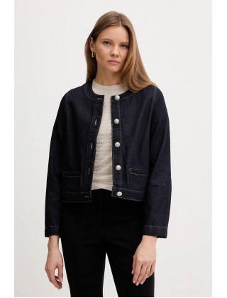 Γυναικείο σκούρο μπλε τζιν τζάκετ - DKNY DJ5J6196