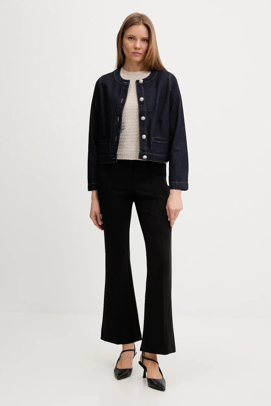 Γυναικείο σκούρο μπλε τζιν τζάκετ - DKNY DJ5J6196 Γυναικείο σκούρο μπλε τζιν τζάκετ - DKNY DJ5J6196