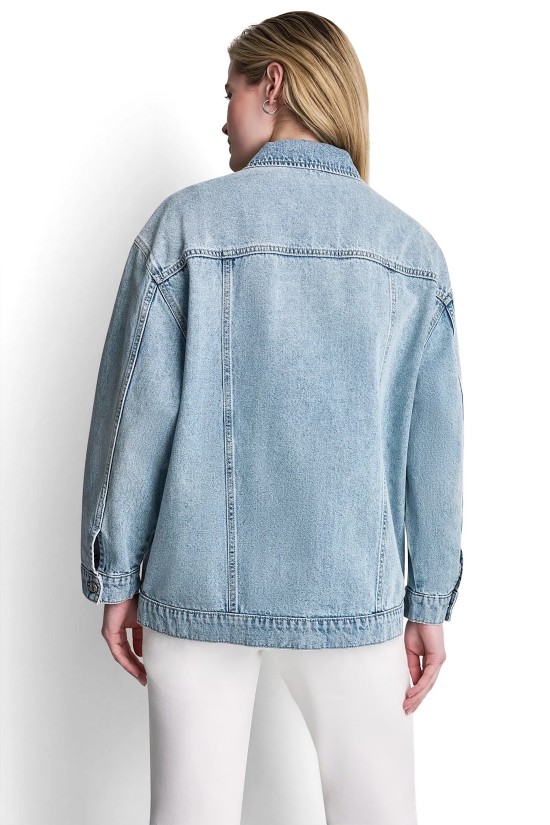 Γυναικείο oversized τζιν τζάκετ - DKNY DJ6J6280
