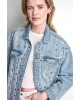 Γυναικείο oversized τζιν τζάκετ - DKNY DJ6J6280