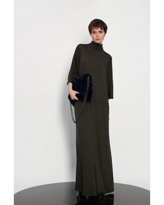 Γυναικείο μάξι ντραπέ φόρεμα - Gaffer and Fluf DR79918.60