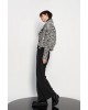 Γυναικείο κοντό σακάκι με print - Gaffer and Fluf JK79989.81
