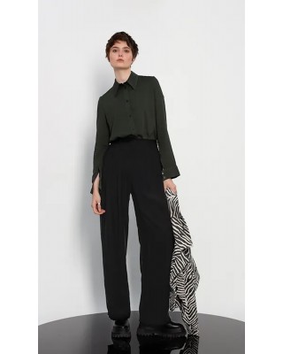 Γυναικείο φαρδύ παντελόνι - Gaffer and Fluf PT70717.13