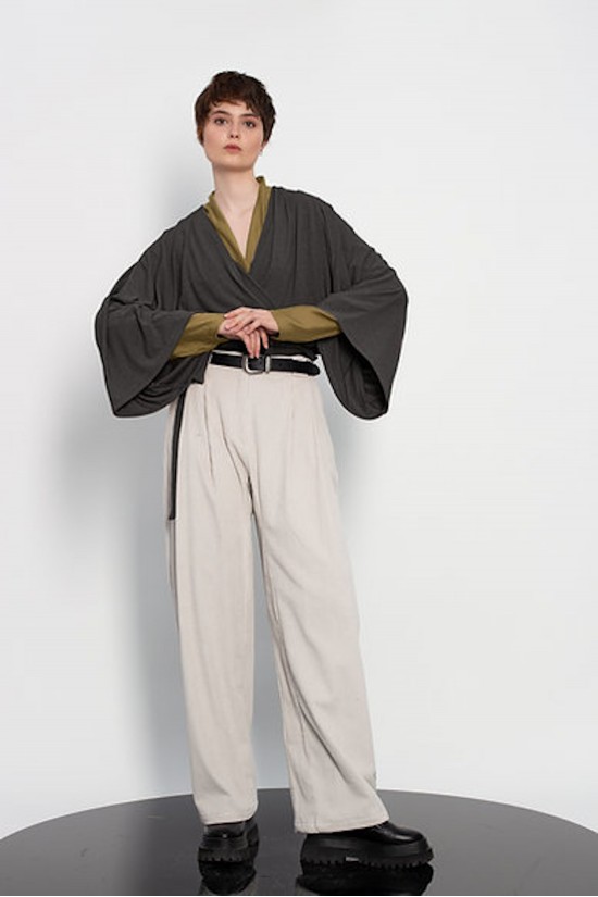 Γυναικεία μπλούζα κιμονό - Gaffer and Fluf JK73001.60
