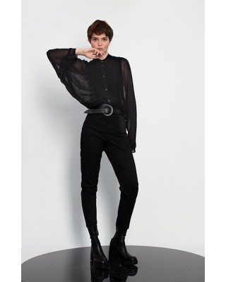 Γυναικείο πουκάμισο με συνδυασμό υφασμάτων - Gaffer and Fluf SH70002.33