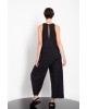 Γυναικεία λευκή v neck ολόσωμη φόρμα - Gaffer&Fluf JS25.29550.51