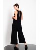 Γυναικεία λευκή v neck ολόσωμη φόρμα - Gaffer&Fluf JS25.29550.51