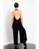 Γυναικεία λευκή ολόσωμη φόρμα halter - Gaffer&Fluf JS25.27201.51