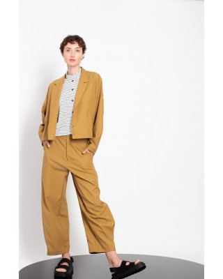 Γυναικείο oversized cropped σακάκι - Gaffer&Fluf JK25.24000.86 