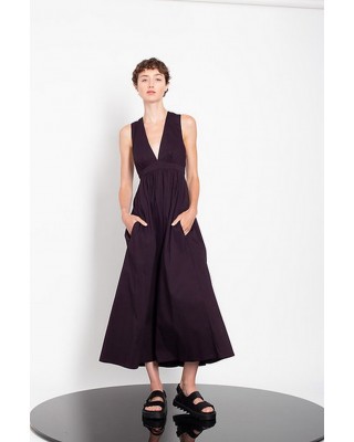 Γυναικείο midi φόρεμα με χιαστί πλάτη - Gaffer&Fluf DR25.20085.22 Γυναικείο midi φόρεμα με χιαστί πλάτη - Gaffer&Fluf DR25.20085.22