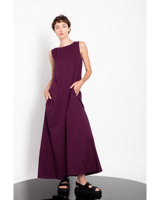 Γυναικείο μάξι αμάνικο φόρεμα - Gaffer&Fluf Cherry DR25.21000.22