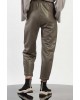 Coated Pleated Pegged Pants- Gaffer&Fluf PT35402.50 Coated Pleated Pegged Pants- Gaffer&Fluf PT35402.50
