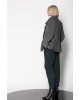 Jersey velvet single breasted jacket - Gaffe&Fluf JK55850.53