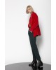 Jersey velvet single breasted jacket - Gaffe&Fluf JK55850.53
