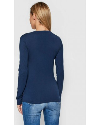 Guess Women's long-sleeved blouse in blue color -  W1BI47J1311