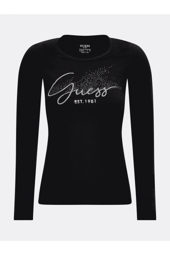 Guess logo t-shirt -Black W2RI32J1300 Guess logo t-shirt -Black W2RI32J1300