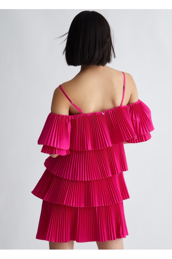 Women's Mini Plated Dress - Liu Jo CA3142T2510 Women's Mini Plated Dress - Liu Jo CA3142T2510
