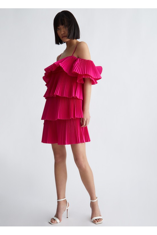Women's Mini Plated Dress - Liu Jo CA3142T2510 Women's Mini Plated Dress - Liu Jo CA3142T2510