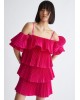 Women's Mini Plated Dress - Liu Jo CA3142T2510 Women's Mini Plated Dress - Liu Jo CA3142T2510