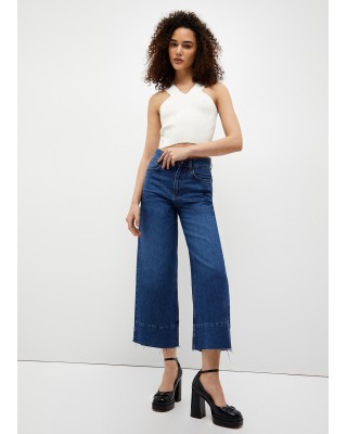 Γυναικείο ψηλόμεσο cropped τζιν - Liu Jo UA3093DS028 Γυναικείο ψηλόμεσο cropped τζιν - Liu Jo UA3093DS028