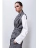 Γυναικείο γκρι αμάνικο blazer - Lotus Eaters Arhas Blazer Γυναικείο γκρι αμάνικο blazer - Lotus Eaters Arhas Blazer