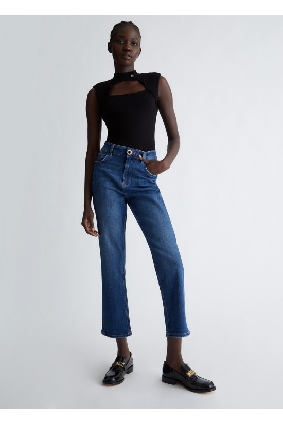 Eco-friendly straight jeans - Liu Jo UF3019DS829 Eco-friendly straight jeans - Liu Jo UF3019DS829