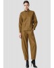 Γυναικείο cropped faux leather πουκάμισο - Moutaki 26.09.130