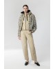 Γυναικείο faux fur jacket λεοπάρ - Moutaki 26.06.153 Γυναικείο faux fur jacket λεοπάρ - Moutaki 26.06.153