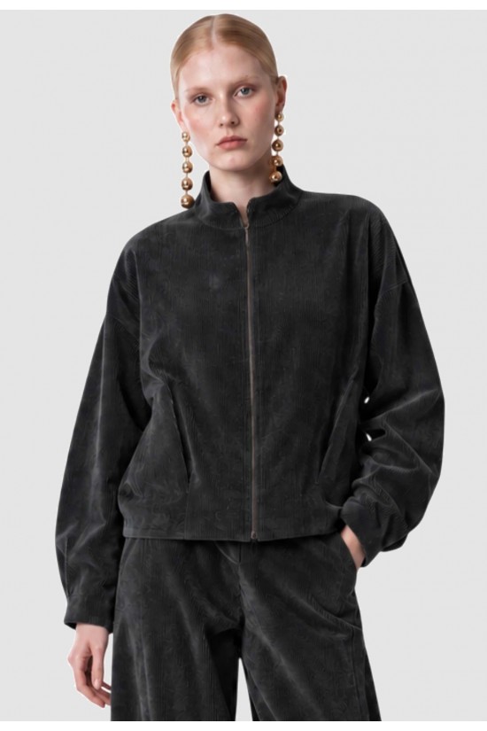 Γυναικείο κοτλέ bomber Jacket - Moutaki 26.06.166